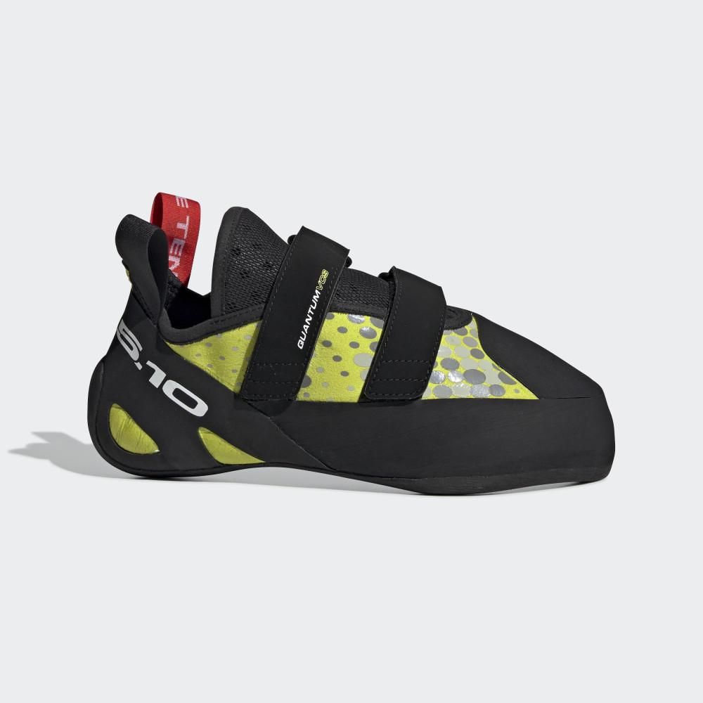 Adidas Men's Five Ten Quantum Hook and Loop Climbing Shoes Yellow/Black/Red Ireland BC0830